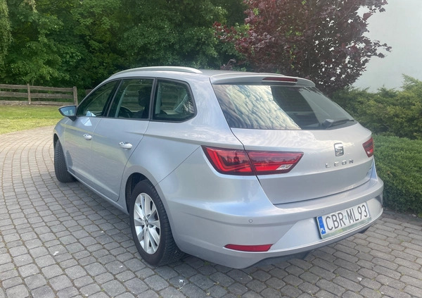Seat Leon cena 59900 przebieg: 89000, rok produkcji 2018 z Brodnica małe 154